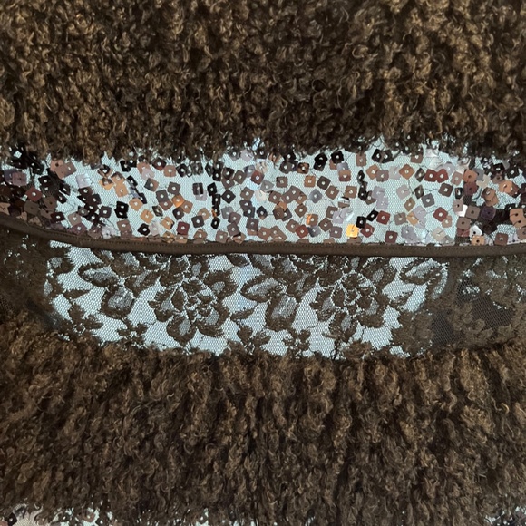 DiktonsBARCELONA FURRY SEQUENCE CARDIGAN - Picture 5 of 5